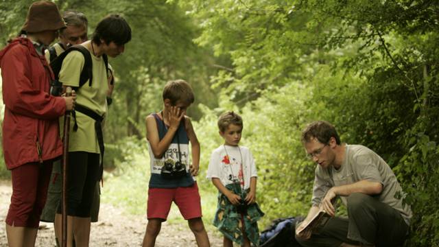 En famille dans le Parc du Pilat