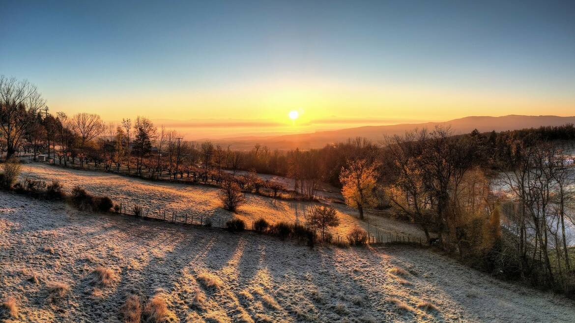 Mon week-end dans le Pilat du 15 au 17 décembre