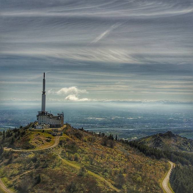 Le Crêt de l'Oeillon, Massif du Pilat.