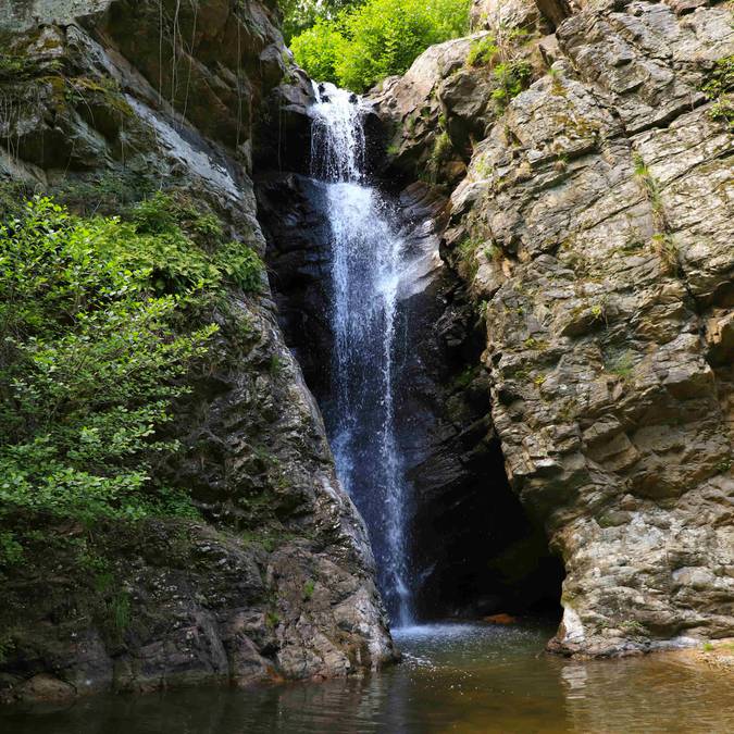 The "Saut de Lorette" fall