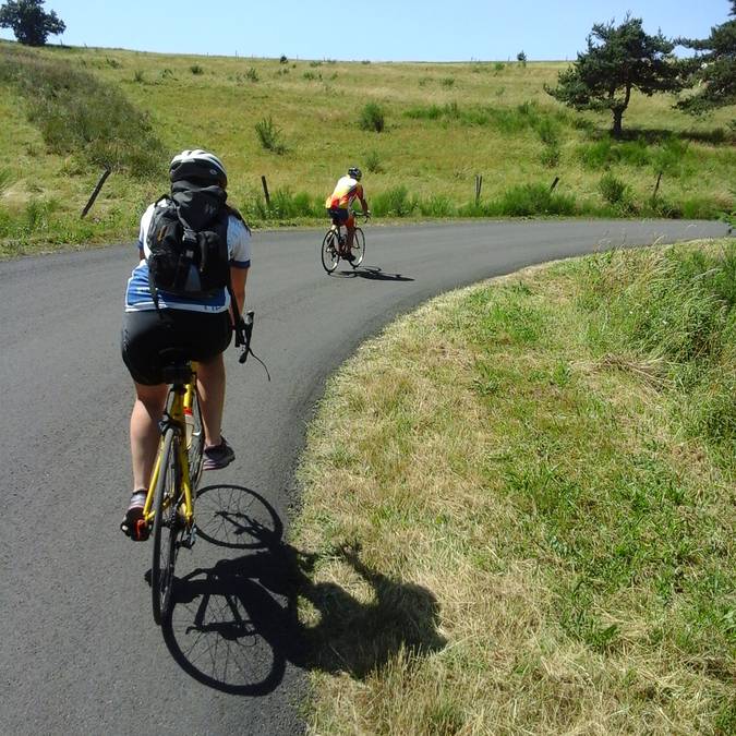 Les routes du Pilat à vélo