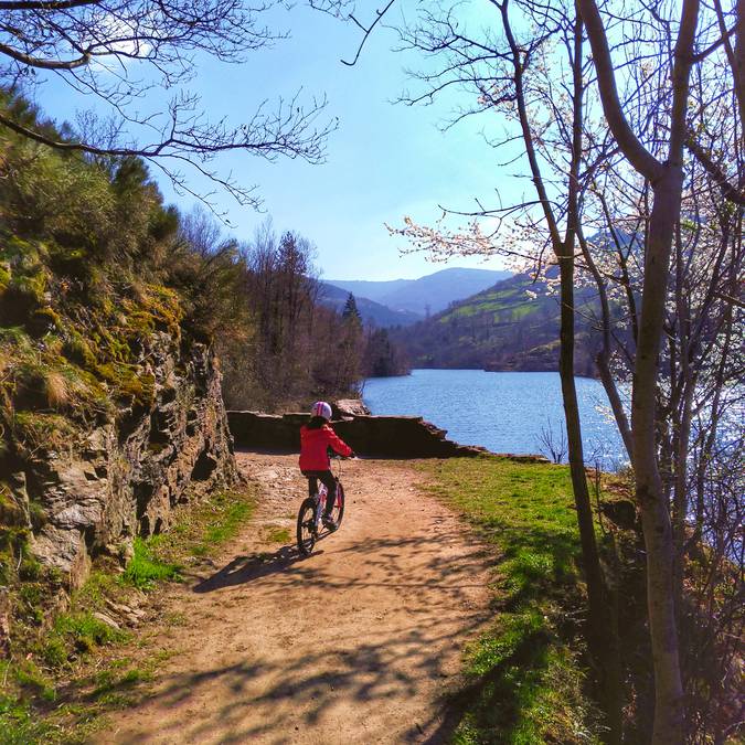 circuits itinéraires parcours vélo vtt famille pilat