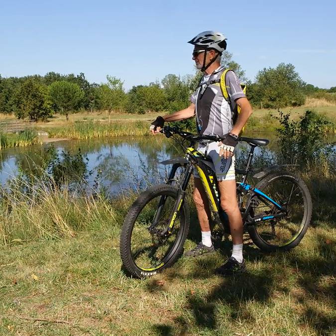 circuits parcours itinéraires vttae vélo assistance électrique parc pilat loire